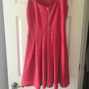 Guess fit & flare pink Dress